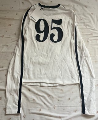 Camiseta Bershka Los Angeles blanca