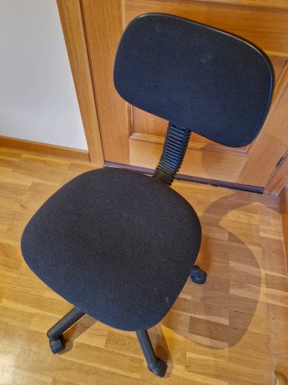 Taburete gas con ruedas + Silla de regalo