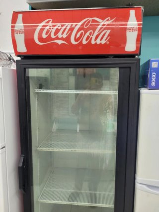 ☆Nevera Coca-Cola con puerta de cristal☆