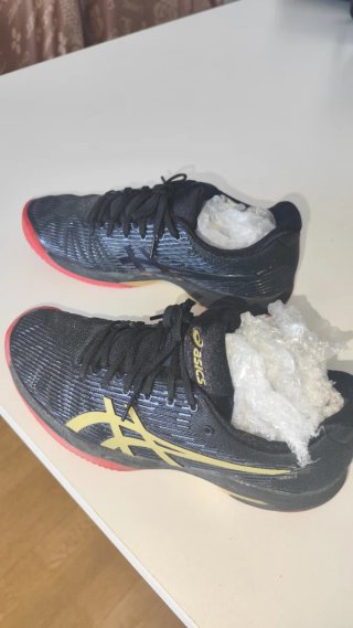 Asics Solution Speed Padel Negro/Dorado