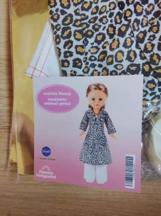 Moda Nancy conjunto animal print