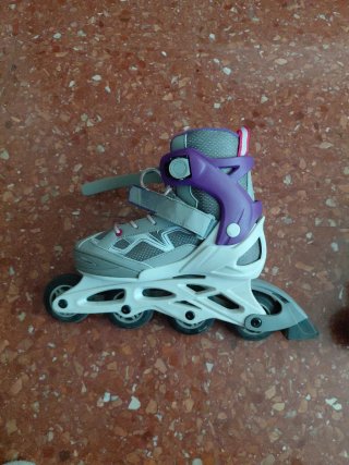 Patines línea Oxelo niña ajustable 35-36-37-38