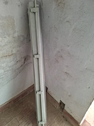 Carcasa para fluorescentes 120cmx17cmx11cm
