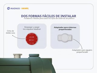 Indicador inteligente de nivel de aceite Magnus