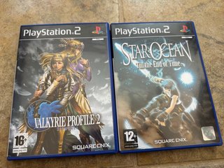 Juegos PS2 Valkyrie Profile 2 y Star Ocean