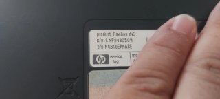 Ordenador HP Negro