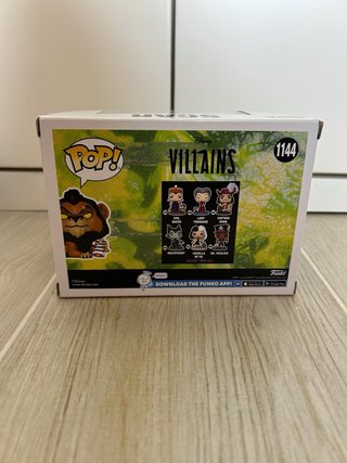 Funko Pop! Scar Disney Villains 1144