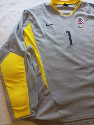 Camiseta Portero Croacia Pletikosa Match Worn
