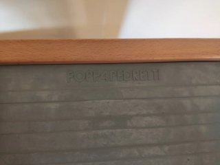 Mesa de planchar plegable de madera Foppapedretti