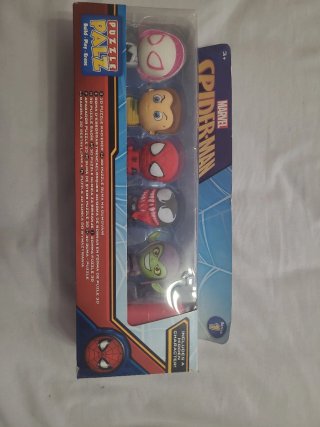 Puzzle Palz Spiderman Gomas de Borrar 3D