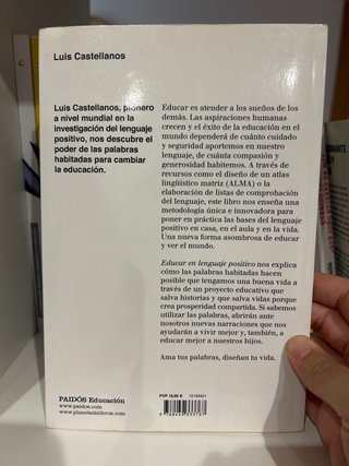 Educar en lenguaje positivo : el poder de las p...