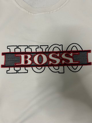 Sudadera Hugo Boss Blanca