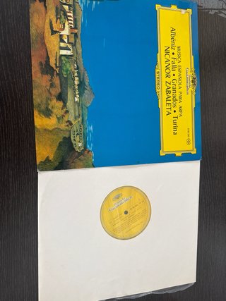 Vinilo Música Española para Arpa - Nicanor Zabalet