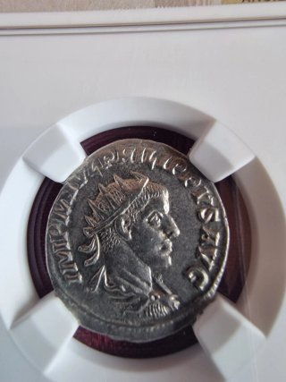 Imp. Romano: Filippo II 247-249 - Doppio Denarius