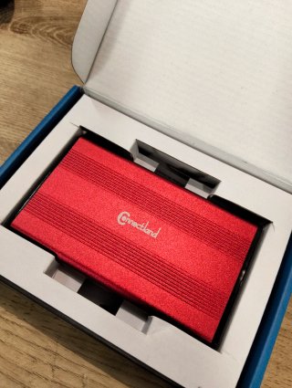Caja HDD SSD - USB 3.0 SATA 2,5" Connectland