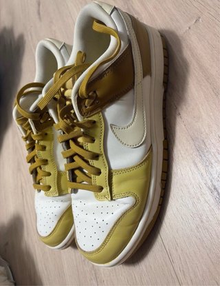 Nike Dunk Low Talla 44 Amarillo/Blanco