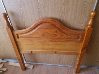 Cabecero de madera 90 cm