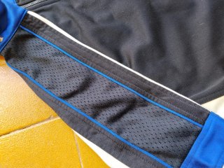 Sudadera Retro Fila Negra, Blanca y Azul