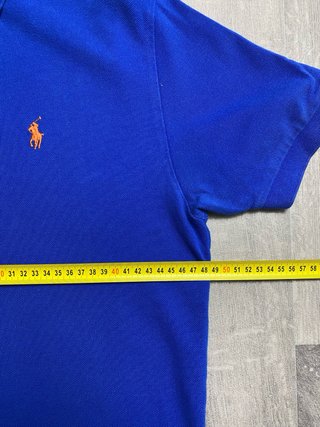 Polo Ralph Lauren Uomo S Blu Royal 100% Cotone
