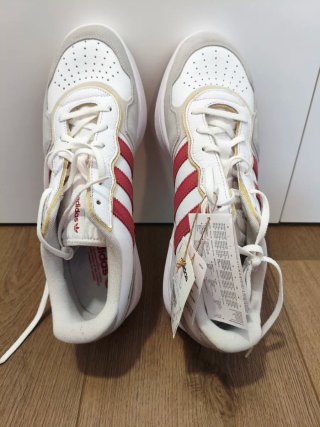 Adidas Courtic Blanco Wonder Rojo GX4369