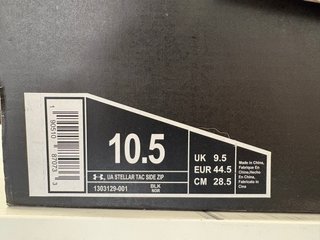Botas Tácticas Under Armour Negras