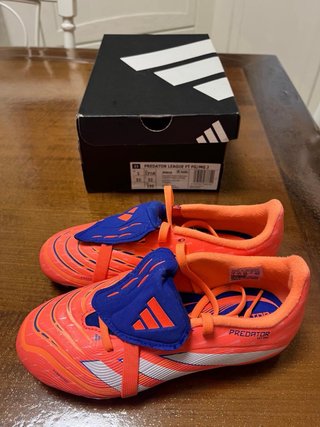 Adidas Predator Arancioni Scarpe Calcio, Numero 33