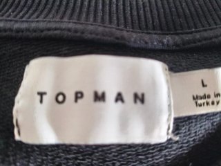 Camiseta Topman Le Futur Negra Diseño París M