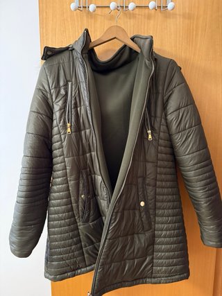Chaqueta verde militar
