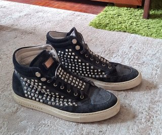 Zapatillas Philipp Plein tachas negras