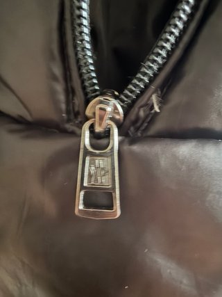 Abrigo Moncler Negro con Capucha