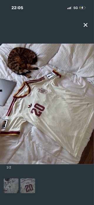 Camiseta España Blanca Mundial 2026