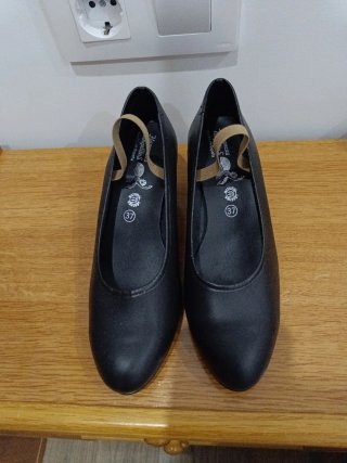 Zapatos de baile español negros