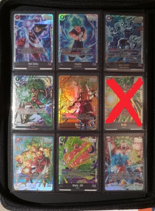 Colección Cartas Fusion World Dragon Ball