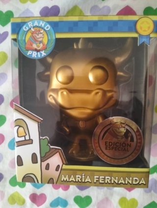 Muñeco vaca María Fernanda Gran Prix