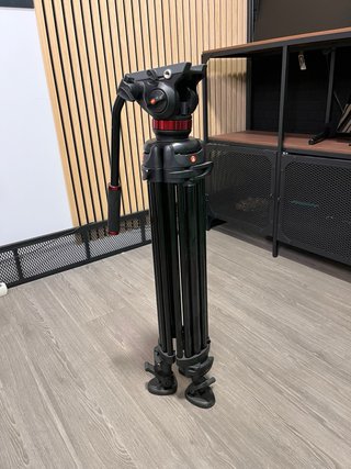 Trípode Manfrotto Profesional | Rótula Fluida