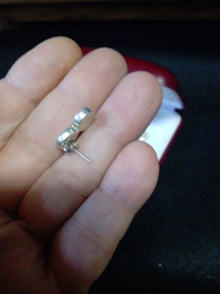 Conjunto Plata Antigua: Anillo y Pendientes