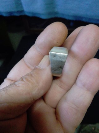 Conjunto Plata Antigua: Anillo y Pendientes