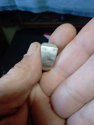 Conjunto Plata Antigua: Anillo y Pendientes
