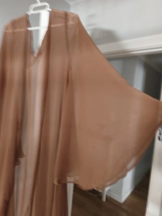 Vestido Belly Props Marrón Talla Única
