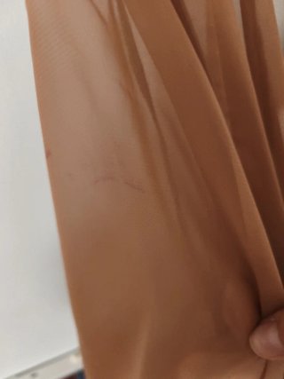 Vestido Belly Props Marrón Talla Única