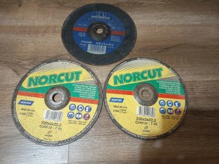 3 Discos Corte Piedra y Metal