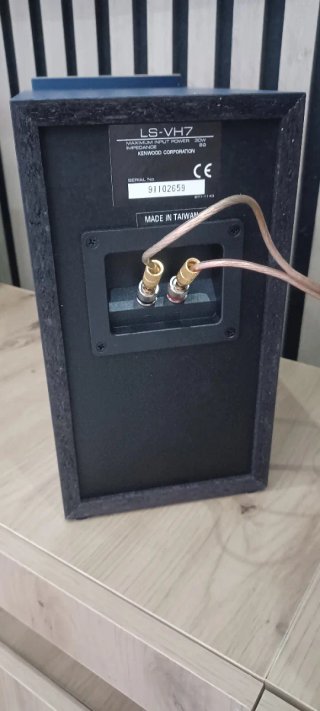 Altavoces Kenwood LS7 - Negro/Marrón