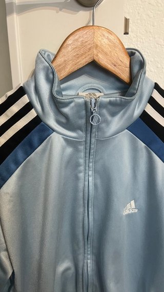 Chaqueta Adidas Azul y Negra