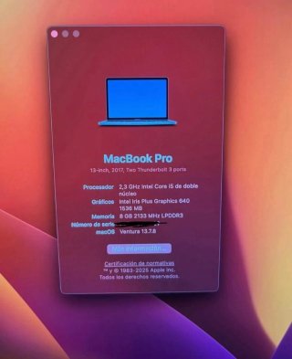 MacBook pro 2017