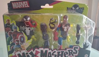 Figuras Marvel Mix Mashers Venom vs Spider-Man