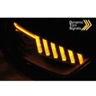 Faros Xenon Led Dinámicos para Audi A4 B8 12-15