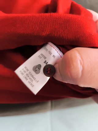 Jersey Rojo Manga Larga