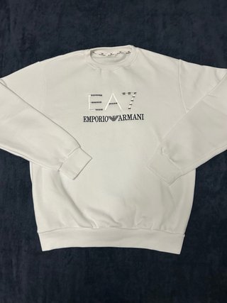 Sudadera EA Emporio Armani Blanca