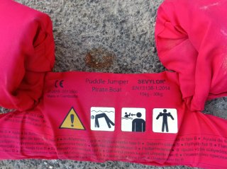 Chaleco flotador para niños