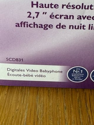 Vigilabebés Philips Avent 2.7